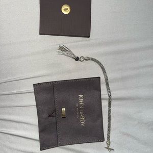 JOHN HARDY Authentic, discontinued, Classic Chain Black Sapphire Tassel Bracelet